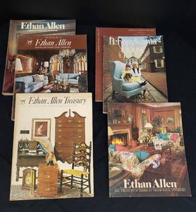 lot 43 image: Collection of Ethan Allen & Pennsylvania House - American Traditional Interiors Books - 6 Total