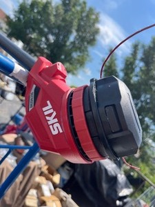 lot 74 image: SKIL 40V 14 Inch String Trimmer - comes as is no battery