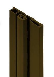 lot 2 image: SELECT HEAVY DUTY UP TO 300LB DOOR FULL SURFACE GEARED CONTINUOUS HINGE 83 DARK BRONZE - SL57BR HD300 83 Retails $274