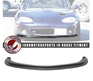 lot 23 image: 2001-2005 Mazda Miata MX-5 MX5 DS Style Front Bumper Lip Spoiler PU