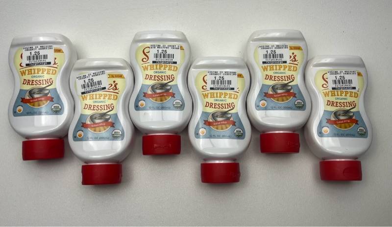 lot 166 image: Suzies Organic Whipped Dressing 6-Pack Lot