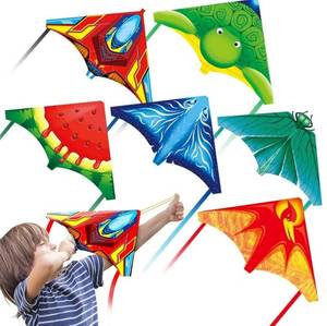 lot 37434 image: 6 Pack 20 Pack Mini Kite for Boys Girls Age 3-5 4-8, Finger Launcher Kites Easy to Fly Ejection Flying Toys Kite for Kids Teens Ages Beach Park Backyard Outdoor Sports - Retail $17
