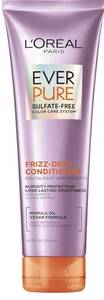 lot 37463 image: LOreal Paris Sulfate Free Frizz Defy Conditioner, Frizz Control Hair Care with Marula Oil, EverPure, 8.5 Fl Oz (Packaging May Vary) - Retail $11