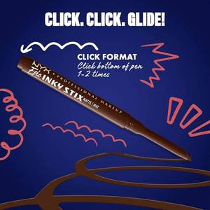 lot 37471 image: NYX PROFESSIONAL MAKEUP Epic Inky Stix Eyeliner, Mechanical Cream Gel Eyeliner, Waterproof Formula With Up To 24HR Wear - 02 Ember Energy (Matte Warm Brown) - Retail $13