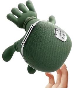 lot 37556 image: Bionic Heated Massager, Portable Shiatsu Neck and Back Massager, Electric Deep Tissue 4D Kneading Massage, Simulated Human Hand Design for Pain Relief and Muscle Relax (Textile Green) - Retail $42