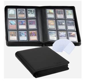 lot 37592 image: 9-Pocket Toploader Binder, Clovecat Premium Card Book�� Holds 252 Trading Card with 20 Removable Top-loader Sleeves��PU Card Holder Folders, Card Album for MTG, TCG, Yugioh, Game & Sports Cards - Retail $15