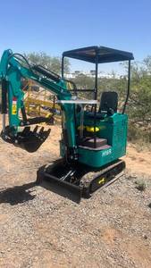 lot 416 image: CFG Industrial H16R Mini Excavator with Canopy