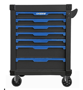 lot 147 image: ONSHINE 7-Drawer Rolling Tool Cabinet with 421 Tools Set