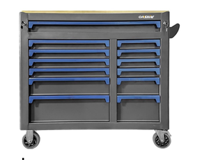 lot 151 image: Onshine 13-Drawer Rolling Tool Cabinet with 1159 Tools