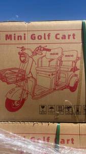 lot 313 image: IRGC40 Electric Mini Golf Cart green