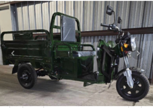 lot 329 image: Electric Three Wheel Cargo Tricycle with Flatbed teal