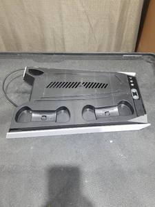 lot 3914 image: PlayStation 5 Cooling Stand with Dual Controller Charging Station