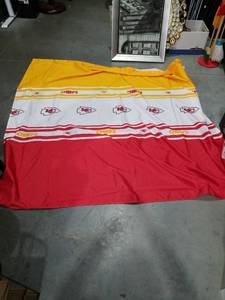 lot 3923 image: KANSAS CITY CHIEFS SHOWER CURTAIN