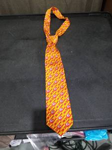 lot 3933 image: Kansas City Chiefs NFL Team Logo Necktie