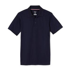 lot 3968 image: French Toast Boys 4-20 School Uniform Short Sleeve Stretch Moisture Wicking Polo Shirt Size 10-12