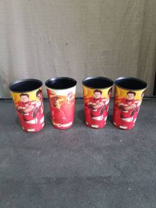 lot 3971 image: Kansas City Chiefs Coca Cola Stadium Cups Set