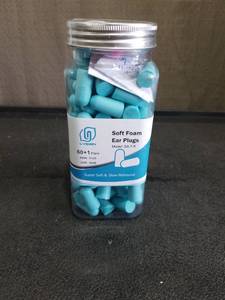 lot 3974 image: LYSIAN Soft Foam Ear Plugs 60 Pairs SA-7-5 Model Hearing Protection