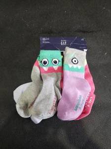 lot 3989 image: Baby Gap Character Socks Set with Tags