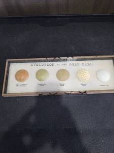 lot 3997 image: Evolution of the Golf Ball Display Set
