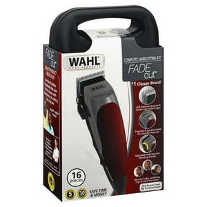 lot 4970 image: WAHL FADE Cut Hair Cut Clippers Complete Hair Cutting Kit 9656