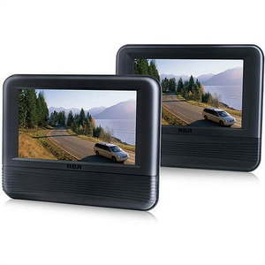lot 4983 image: RCA Dual Screen DVD Player Untested