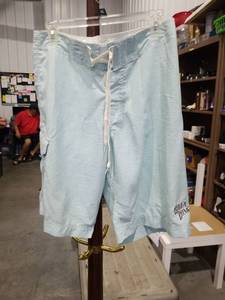 lot 11297 image: Billabong Mens Light Blue Board Shorts Size 30