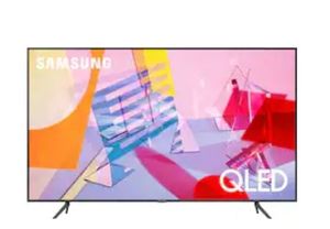 lot 10002 image: Samsung - 85 Class Q60T Series QLED 4K UHD Smart Tizen TV - Retail $500