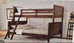 Northridge Home Loma Twin Over Full Bunk Bed - Retail: $400