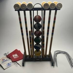lot 105 image: Forster 6 Player Croquet Set with Mallets and Balls