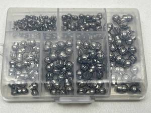 lot 117 image: Split Shot Fishing Sinkers Weight Set 200 Piece