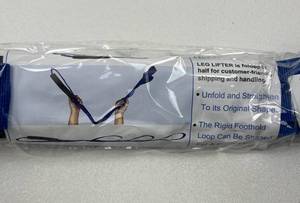 lot 121 image: Blue Long Leg Lifter Support Strap
