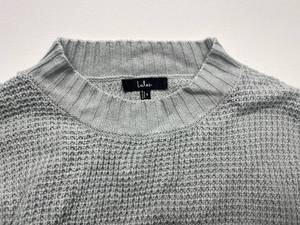 lot 120 image: Lulus Grey Knit Sweater Size Small