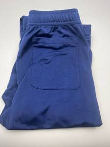 lot 129 image: Adidas Mens Blue Athletic Track Pants Size Medium