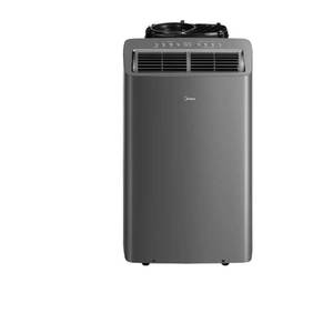 Midea DUO 10,000 BTU SACC Smart Inverter Portable Air Conditioner, Grey MAP12S1TGR-S