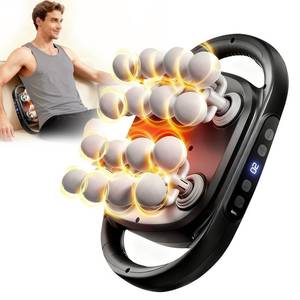 GooseFit 16-Head Massage Gun Set, Deep Tissue Percussion Massager with 20 Speeds & 9 Modes, Quiet Handheld Massage Gun for Back, Neck, Shoulders, Legs, Foot, Full Body Muscle Pain Relief & Relaxation