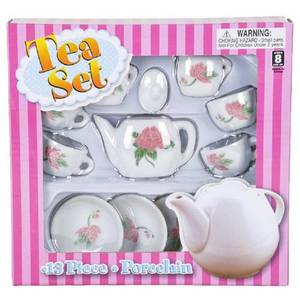 lot 3775 image: Rhode Island Novelty 13 PC Ceramic Tea Set