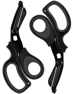 lot 3807 image: MEUUT 2 Pack Medical Scissors Trauma Shears for Left and Right Hand -Patented Bandage Scissors All Purpose with Non-Stick Blades, Surgical Grade Shears Stainless Steel EMT Scissors for Nurses EMT