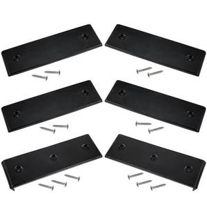 lot 3808 image: NICERINC Boat Trailer Bunk Slide Pads and Boat Trailer Glide Bunk Enders��Boat Trailer Bunk for Launching & Loading Boat onOff Trailer Easier,Boat Trailer Bunk Slicks ��Black,3 x 10