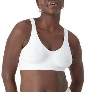 lot 3922 image: Bali Womens Comfort Revolution Wireless Bra, Seamless 2-ply Cups, Comfortflex Fit Bras, White, XX-Large US
