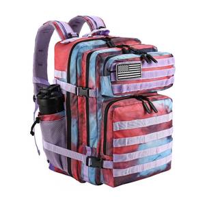 lot 3964 image: LHI Military Tactical Backpack for Men and Women 45L Army 3 Days Assault Pack Bag Large Rucksack with Molle System