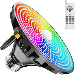 lot 5040 image: Jadisi Pool Lights for Inground, LED Light Bulb for Above Ground Swimming Pool, 120V Spa Light Bulb E26 Base