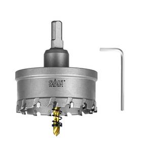 lot 5042 image: SALI 2-34(70mm) TCT Hole Saw Kit Tungsten Carbide Tipped Hole Saw Drill Bit with Titanium-Plated Pilot Drill bit for Metal, Stainless Steel, Iron, Wood, Plastic