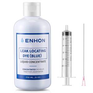 lot 5044 image: Enhon Pool Leak Detection Dye Kit, 8 oz Blue Dye with Precision Applicators, Easily Locates Leaks in All Pools, Spas, Hot Tubs, Long Lasting Formula, 40 Refills