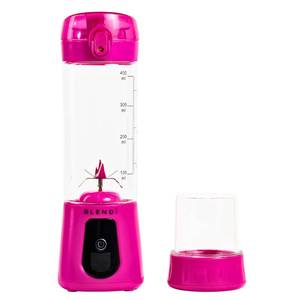 lot 5116 image: BLENDi Pro Portable Blender (New 2025 Model, 17.5oz, Hot Pink) Upgraded Ice Crushing 120W Motor, USB-C Rechargeable, Cordless Personal Blender Smoothies &amp Shakes BPA-Free, Travel-Friendly