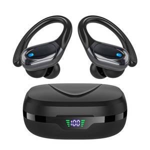 lot 5179 image: HAOYUYAN Sports Bluetooth Headphones, IPX7 Waterproof Earphones for WorkoutRunning, Noise Canceling Headset Ear Buds (Tech Black)