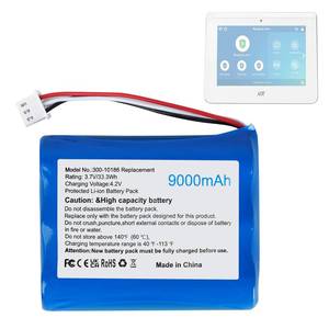 lot 5191 image: Replacement Battery 300-10186 for ADT Command Smart Security Panel ADT5AIO-1 ADT5AIO-2 ADT5AIO-3 ADT7AIO-1 Honeywell ADT 2X16 AIO Home Security Panel ADT2X16AIO-1 ADT2X16AIO-2, 9000mAh, 3.7V (1pcs)
