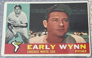1960 Topps Baseball Card #1 - Early Wynn