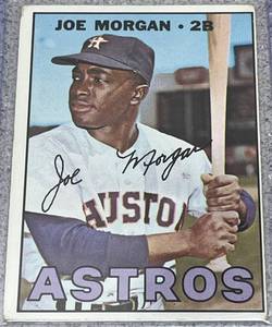lot 125 image: 1967 Topps Baseball Card #337 - Joe Morgan Houston Astros