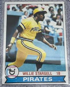 lot 161 image: 1979 Topps Baseball Card #55 - Willie Stargell Pittsburgh Pirates