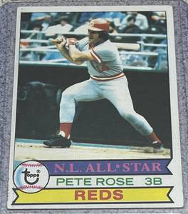 lot 164 image: 1979 Topps Baseball Card #650 - Pete Rose Cincinnati Reds